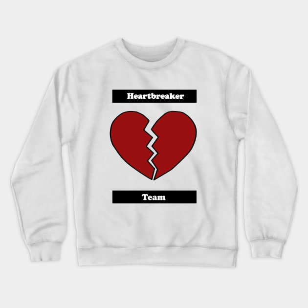 Heartbreaker team Crewneck Sweatshirt by Anima Era